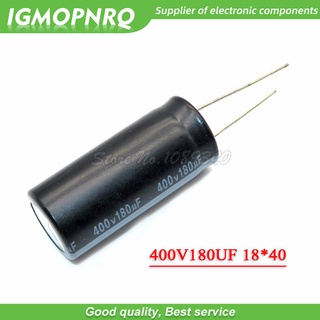 ตัวเก็บประจุไฟฟ้า 400V180UF 180uf400v 18*40 400v 180uf 18x40 400V180UF 5 ชิ้น