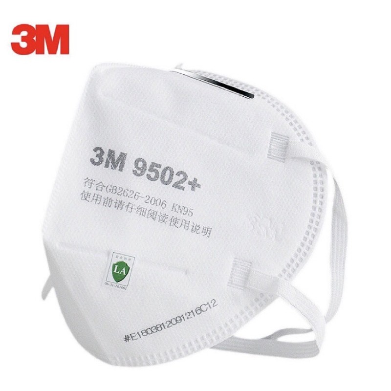 หน้ากากกันฝุ่น 9502 สามเอ็ม รุ่นไม่มีวาล์ว