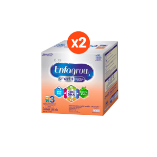 ENFAGROW เอนฟาโกร นมผงสำหรับเด็ก 3 สมาร์ทพลัส รสจืด 2200 กรัม (แพ็ค 2 กล่อง)