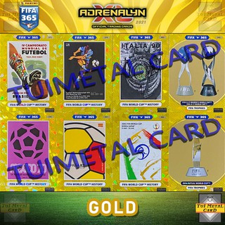 PANINI FIFA 365 2021 ADRENALYN XL: GOLD การ์ดสะสมฟุตบอล Football Trading Card