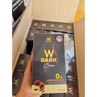 🌰ดับเบิ้ลยู ดาร์ก รสโกโก้ 🌰  🌰W Dark Cocoa 🌰 ช็อคโกแล็ตเข้มข้น อร่อย ผงโกโก้แท้ 100%