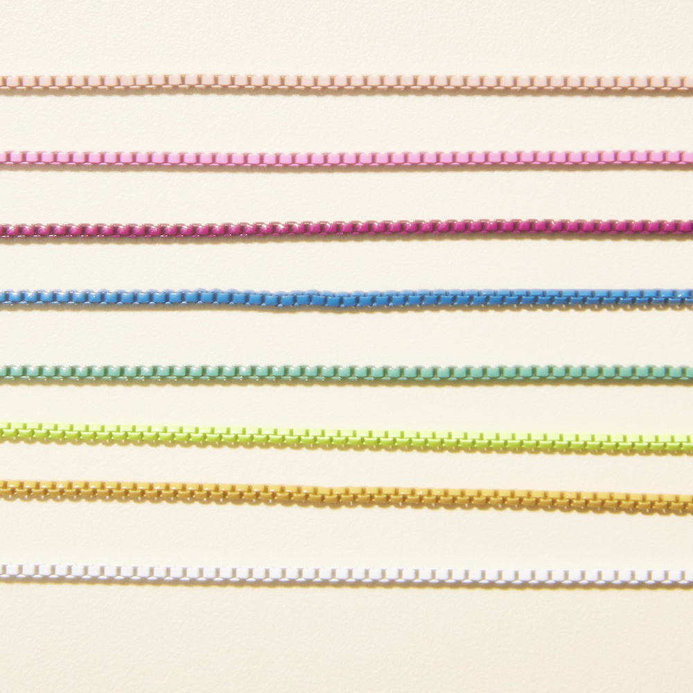 SWAN خلخال فضة Color Box Chain — صورة 5