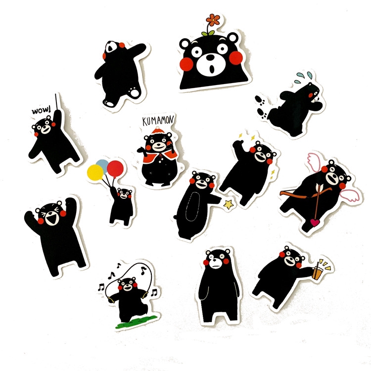 สติ๊กเกอร์ลายญี่ปุ่น Kumamon 36 ชิ้น - รูปที่ 3