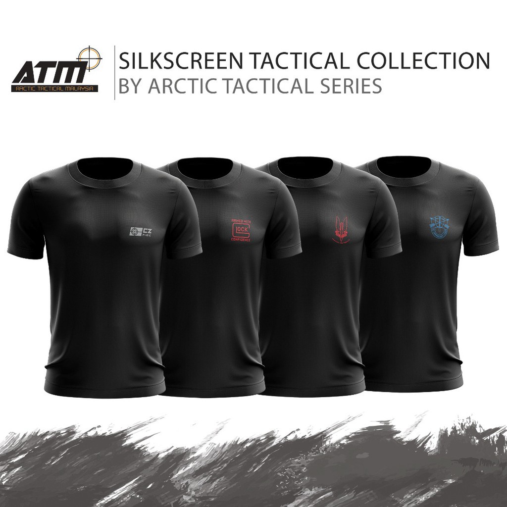 Raya 2024 เสื้อยืดคอกลม แขนสั้น ลาย ARCTIC TACTICAL MALAYSIA แห้งเร็ว CZ SPECIAL FORCE 3 (พร้อมส่ง)