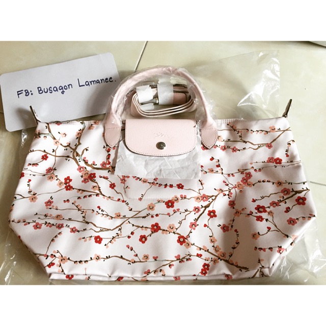 Longchamp Le Pliage Neo Fantaisie sakura        ลองชอม นีโอ ซากุระ