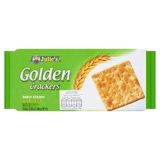 ราคาพิเศษ!! จูลี่ส์ โกลเด้น แครกเกอร์ 368กรัม Julies Golden Crackers 368g