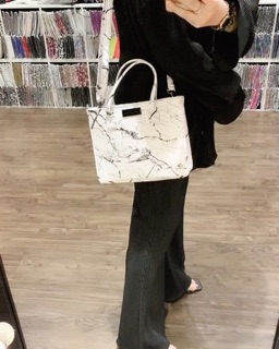 VAVOOM Tote Bag (Black/White)