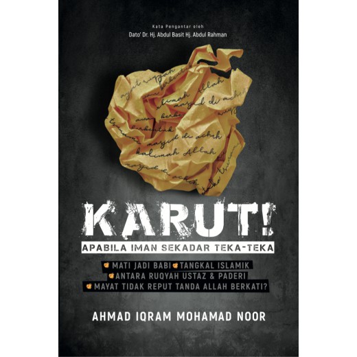 คาร์นูท! APABILA FAITH AROUND TEKA-TEKA - Ahmad Iqram Mohamad Noor (PTS)