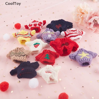 &lt; Cooltoy &gt; เสื้อกันหนาวแขนยาว สําหรับตุ๊กตา OB11 1/12 BJD 1 ชิ้น