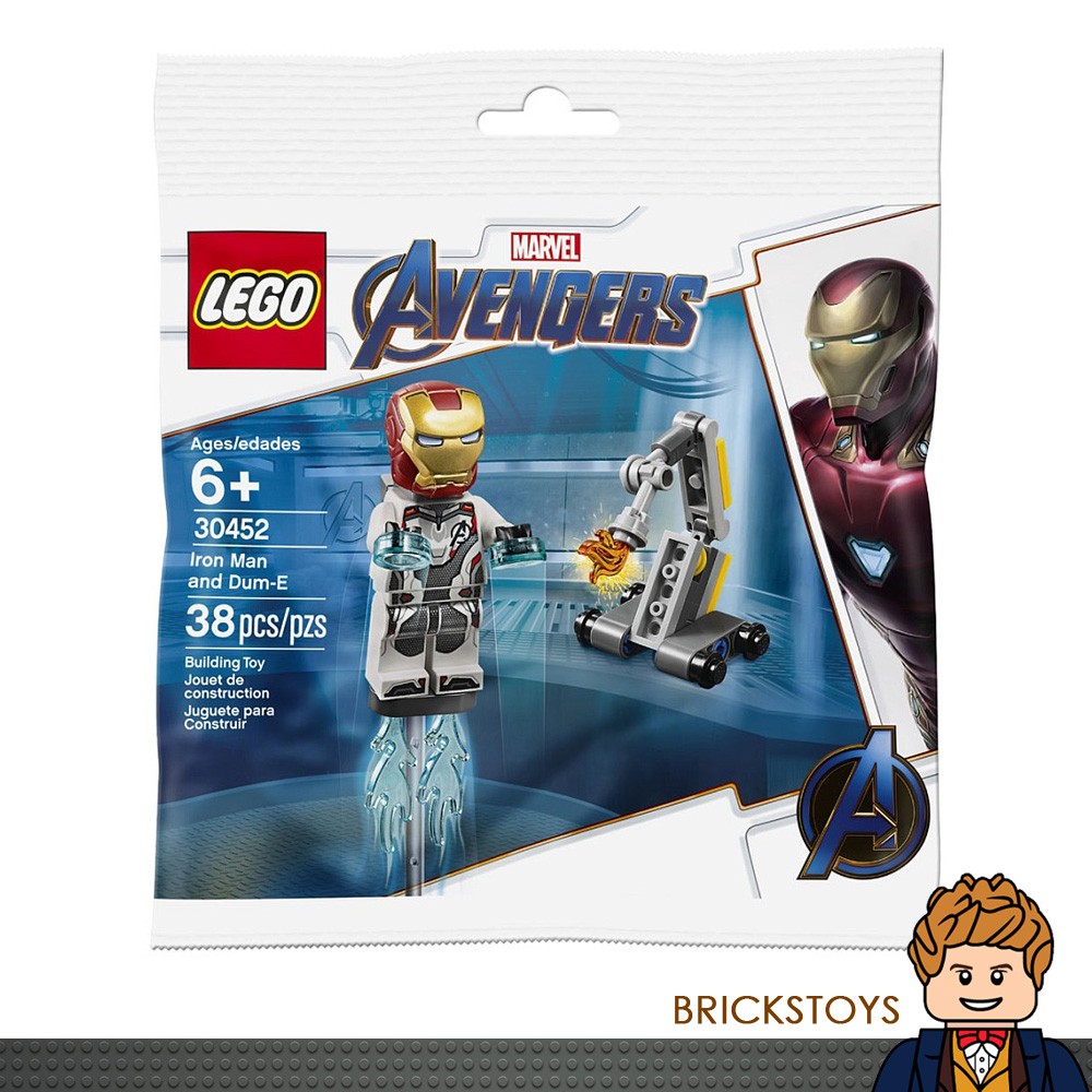LEGO 30452 Iron Man and Dum-E แท้ 100% เลโก้ Marvel Super Heroes ✤ สินค้าใหม่ ✤