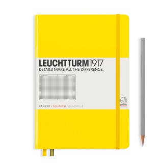 Leuchtturm1917 Hardcover Notebooks "Lemon" สมุดโน๊ต Leuchtturm1917 ปกแข็ง สีเหลือง