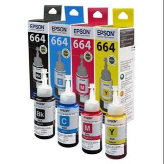 หมึกแท้EPSON 664 แบบมีกล่อง ส่งkerry