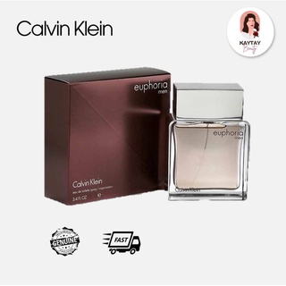 Calvin Klein Euphoria Men Eau de Toilette 100 ml กล่องซีล น้ำหอมแท้