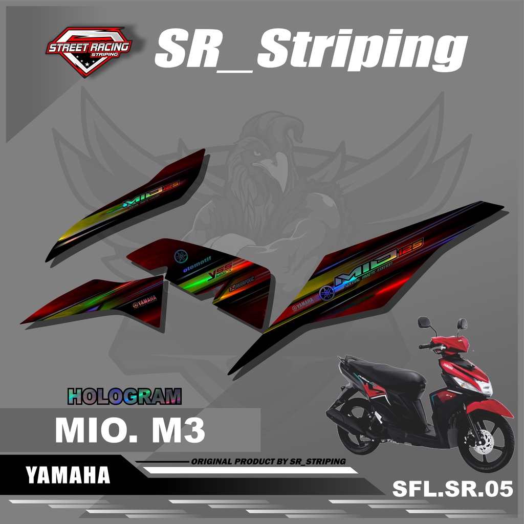สติ๊กเกอร์ Mio M3 Striping / Mio M3 (Hologram) Mio M3 Variation / Mio M3 Decal / Mio M3 Striping / M