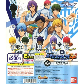 (FULL SET) ** Kuroko no Basket Teiko Playing Uniform ** ครบเซต 6 ตัว งาน Bandai แท้จากญี่ปุ่น