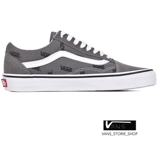 VANS OLD SKOOL VANS PEWTER BLACK SNEAKERS สินค้ามีประกันแท้