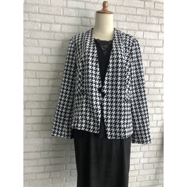 Marks and spencer houndstooth blazer