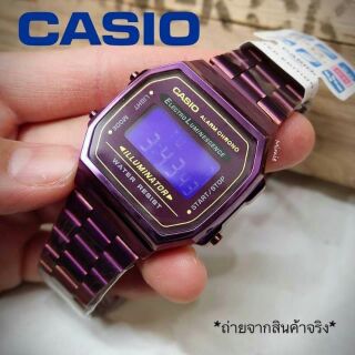 Casio สีม่วง ไทเทเนียม ราคาถูกที่สุด