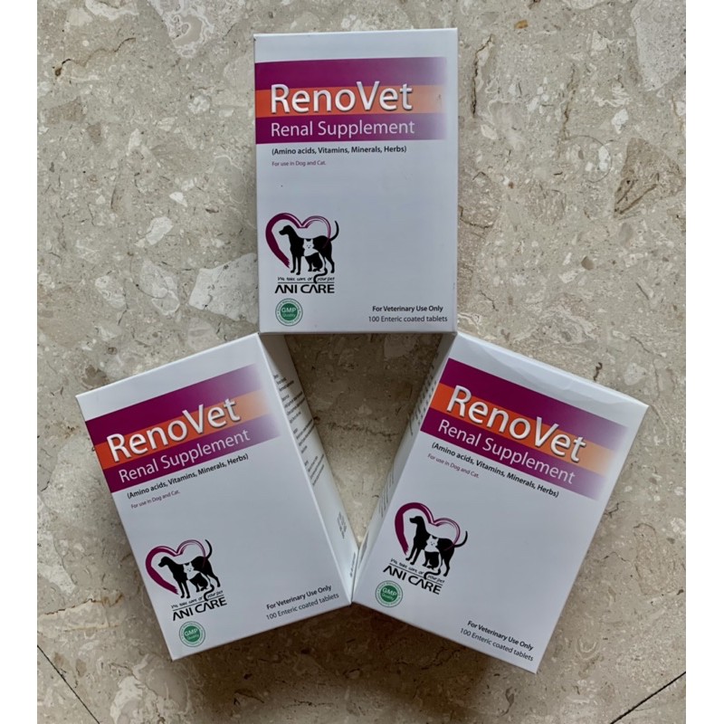 RenoVet บำรุงไตสุนัขและแมว Exp. 2025