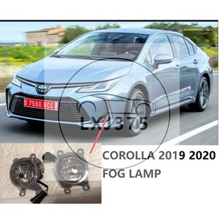 หลอดไฟตัดหมอก LED ติดกันชน สําหรับ Toyota Corolla Altis 2019-2020