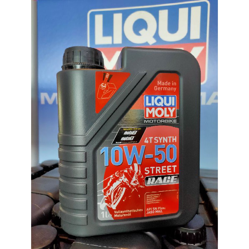 น้ำมันเครื่อง Liqui moly 10W50 street Race