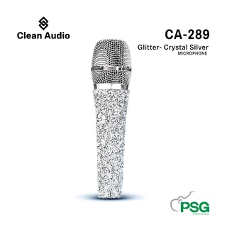 CLEAN AUDIO : CA-289 Glitter- Crystal Silver Dynamic Microphone