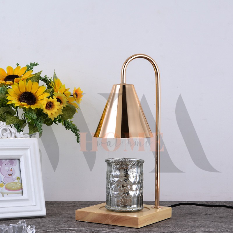 (พร้อมส่งทันที) Candle warmerโคมไฟอุ่นเทียนแบบฐานไม้แถม2หลอด รุ่นฐานไม้ ราคา ถูกที่สุด ดีลบีเคเค แกลเลอรีภาพที่ 7