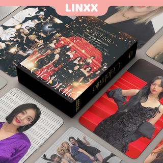 Linxx โปสการ์ด อัลบั้ม TWICE Celebrate Album Lomo Card Kpop 55 ชิ้น