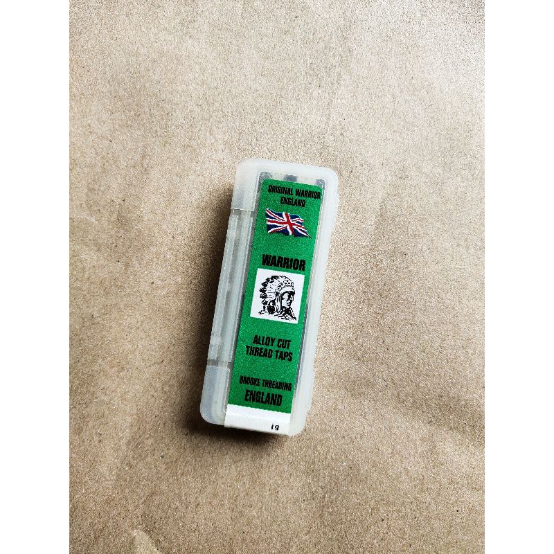WARRIOR alloy cut thread taps (BSW) ต๊าบตัวผู้ ตราคนป่า