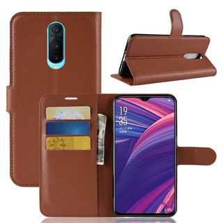 กรณี OPPO R17 /R17 Pro เคส เคสฝาพับ ฝาพับหนัง เคสมีแม่เหล็ก