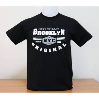 เสื้อยืด สกรีนลาย BROOKLYN