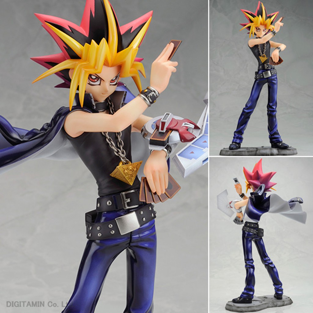 Figure ฟิกเกอร์ Model โมเดล ARTFX J Yu Gi Oh Duel Monsters เกมกลคนอัจฉริยะ 	Yugi Muto มุโต ยูกิ 1/7 