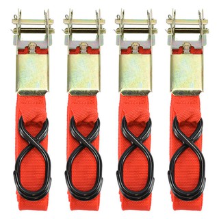 4Pcs Durable Ratchet Tie Down Hold