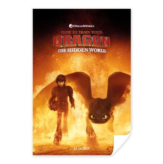 How to train your dragon 3- The hidden world 2019 Movie Poster