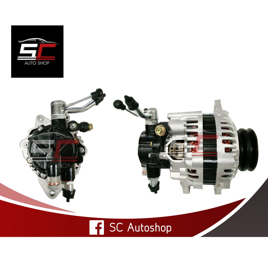 ไดชาร์จ มิตซูบิชิ สตราด้า 2500, 4D56 แอมป์สูง 12V 90A มีปั๊มลมตูดได ALTERNATOR MITSUBISHI STRADA 250