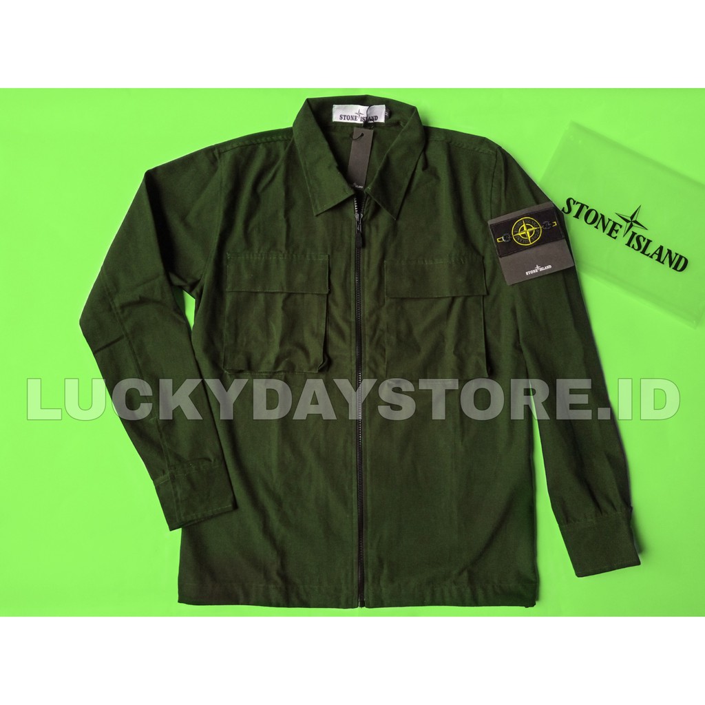 stone island black windbreaker