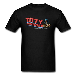 เสื้อยืดผ้าฝ้ายพิมพ์ลาย เสื้อยืด พิมพ์ลาย Titty Twister Club From Dusk Till Dawn เข้ากับทุกการแต่งกาย สําหรับผู้ชาย