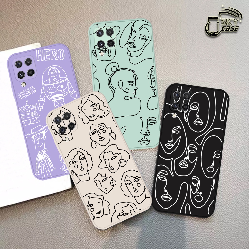 Softcase macaron [UV 05] SAMSUNG A22 4G, 5G A32 4G, 5G A72 A52 A52S M22 M32 A12 M12 A13 4G A53 A23 A