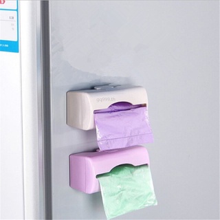 Wall-mounted Garbage Bag Storage Box Kitchen Plastic Bag Extraction Box