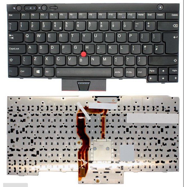 คีย์บอร์ดสําหรับ Lenovo IBM Thinkpad T430,T430S,T430I,x230,t530,w530 series