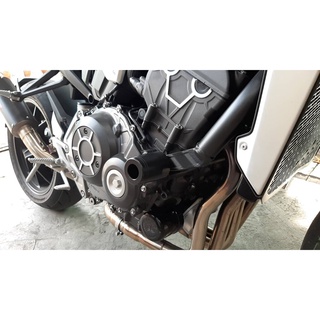 กันล้มข้าง CB1000R แบร์นMarina ติดตั้งง่าย สีดำ