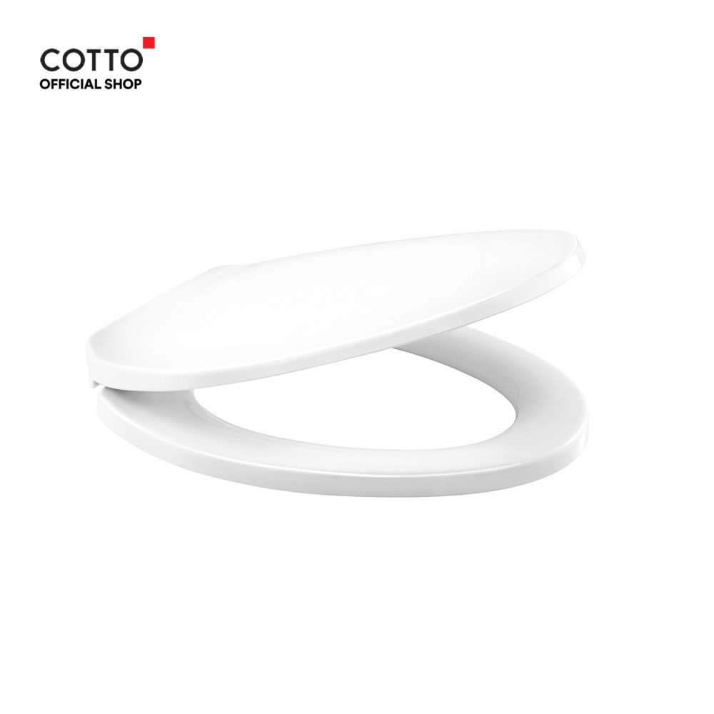 COTTO ฝารองนั่ง ELONGATE (SOFT CLOSE) รุ่น C9045 WH S/L