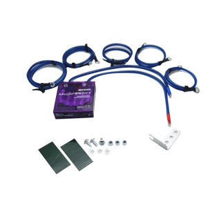 กล่องบาลานซ์ไฟ รุ่นใหม่ สายกราวด์ 5 เส้น Volt Stabilizer Pivot (กล่องม่วง) กล่องโวลท์ กล่องเพิ่มกระแสไฟ กล่องต่อขั่วแบต รุ่นใหม่ปี 2022!!!