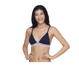 Playboy Intimates บราเต้าสามเหลี่ยม Sporty Luxe Bralette NAVY BLUE สีน้ำเงิน / รุ่น PPB602-1/NV