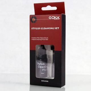 GOKA Stylus Cleaning set แปรงทำความสะอาดหัวเข็ม ฝุ่นหัวเข็ม เครื่องเล่นแผ่นเสียง พร้อมนำ้ยา แปรงทำความสะอาดหัวเข็ม แปรงป