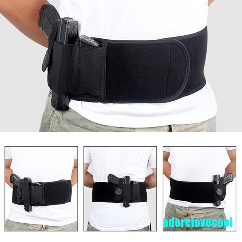 Breathable Men & Women Belly Band Gun Holster Concealed Carry