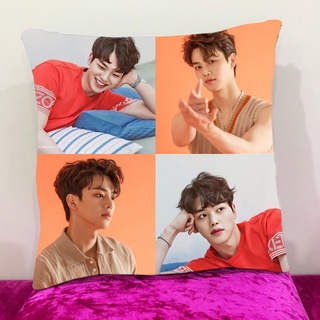 หมอนอิงสั่งทำ ใส่ได้4รูป หมอนอิงขนนุ่ม หมอนอิงโซฟา หมอนอิงในรถ หมอนอิง Cushions  Song Kang ซงคัง