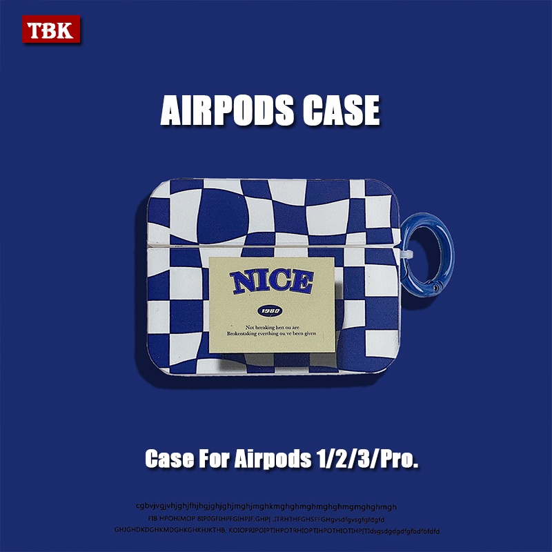 เคส airpods pro 3 case ไคลน์กระดานหมากรุกสไตล์อเมริกัน เคสแอร์พอร์ต เคส airpod pro 3 case เคส airpod