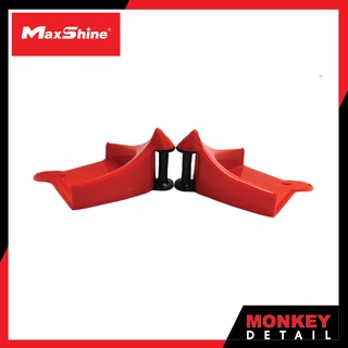 ชุดป้องกันสายน้ำติดล้อ - Maxshine Red Ezy Wheel Hose Slide Rollers (2 ชิ้น/Pack)