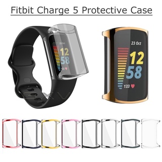 Tpu เคสป้องกันสําหรับ Fitbit Charge5 เคสใสสําหรับ Fitbit Charge5 อุปกรณ์เสริมสมาร์ทนาฬิกา